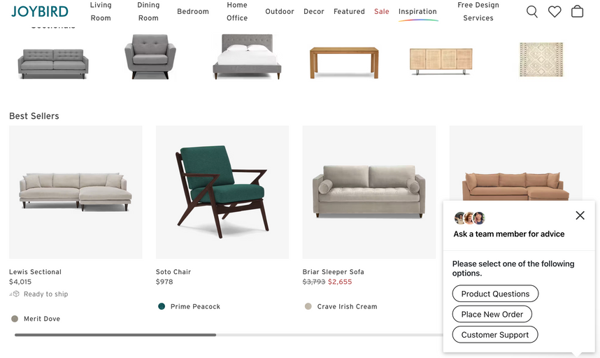Furniture eCommerce